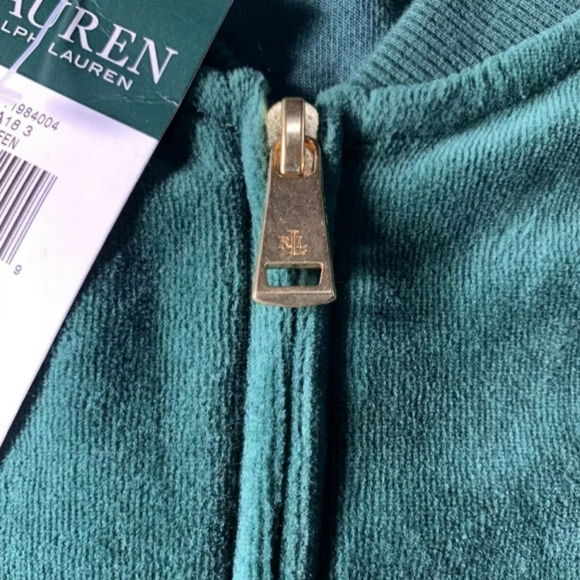 Ralph Lauren Full Zip Suede Jacket - Picture 7 of 7